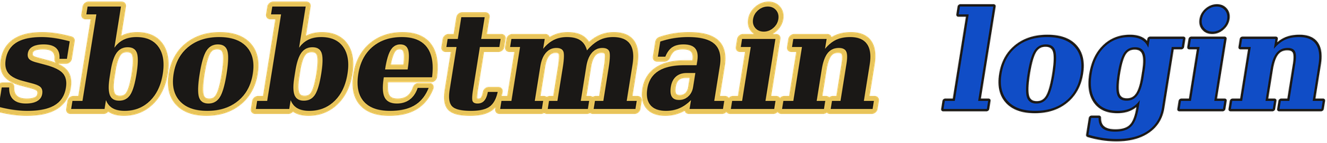 sbobetmain login logo